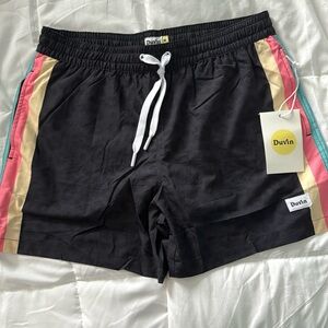 NWT Duvin men’s swim. Black leopard. Mens medium